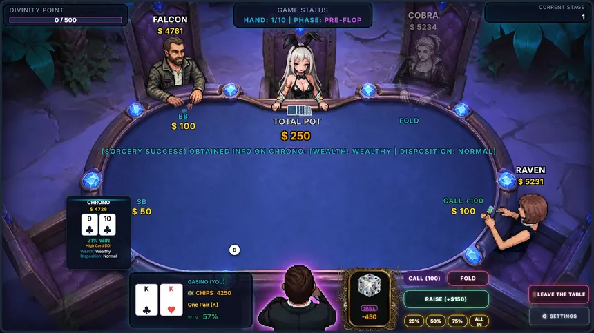 Скриншот 8 к игре Holdem God - MindBuster