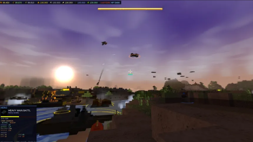 Скриншот 4 к игре Voxel Dynasties
