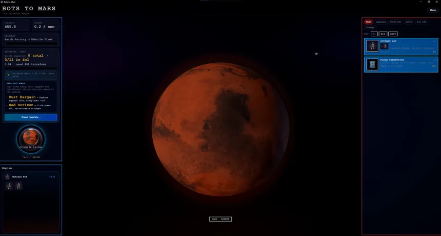 Скриншот 1 к игре Bots to Mars