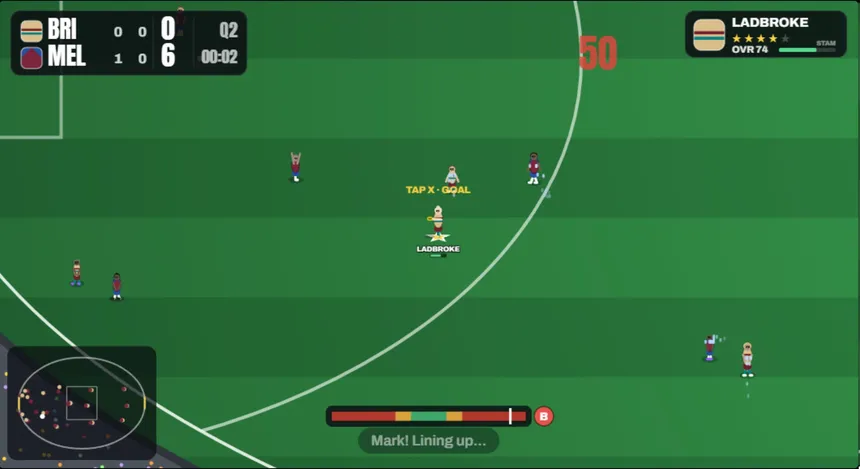 Скриншот 5 к игре Aussie Rules Legend
