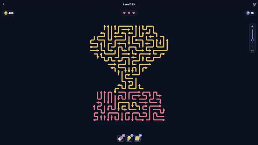 Скриншот 1 к игре Arrows Puzzle
