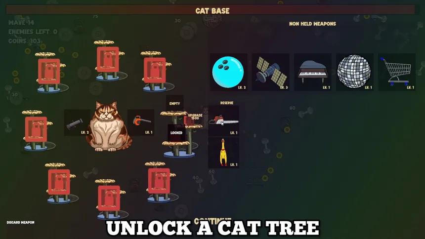 Скриншот 2 к игре Fat Cat Survivors