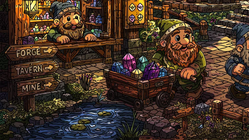 Скриншот 1 к игре 100 Dwarf Cats