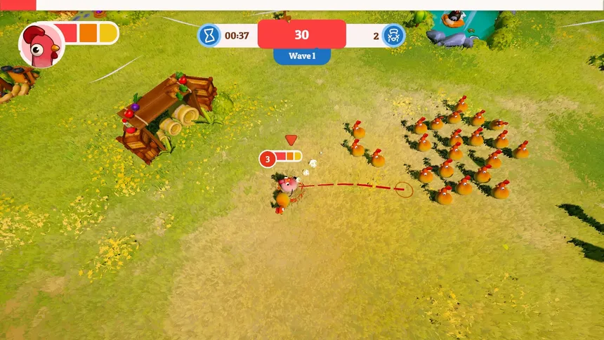 Скриншот 1 к игре FKC: Fighting Krazy Chickens!