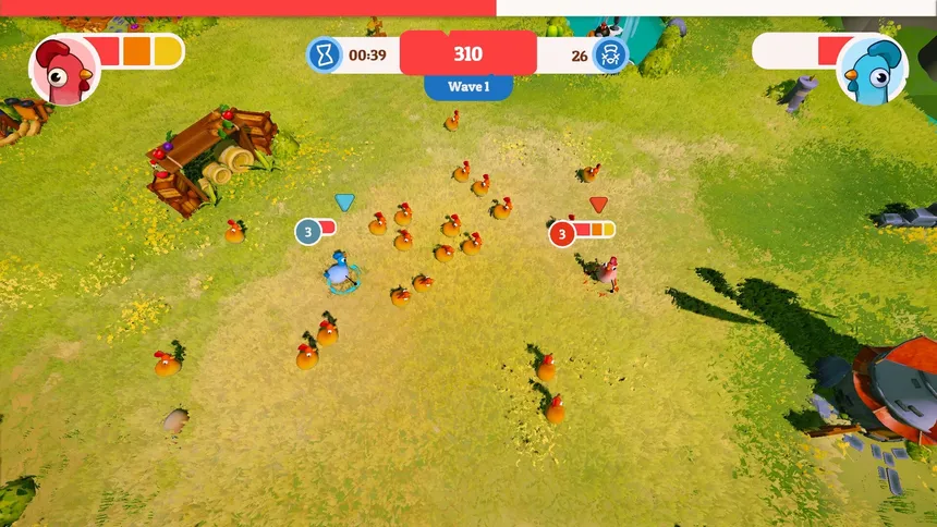 Скриншот 2 к игре FKC: Fighting Krazy Chickens!