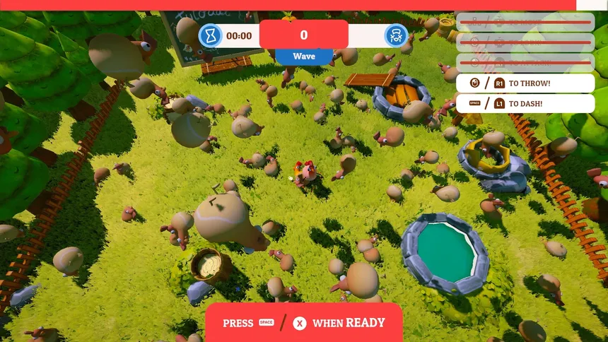 Скриншот 5 к игре FKC: Fighting Krazy Chickens!