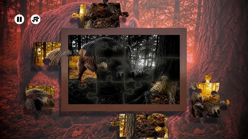 Скриншот 4 к игре Puzzles Boars