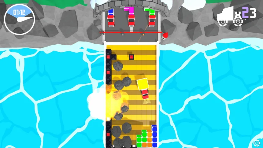 Скриншот 3 к игре Trucktris