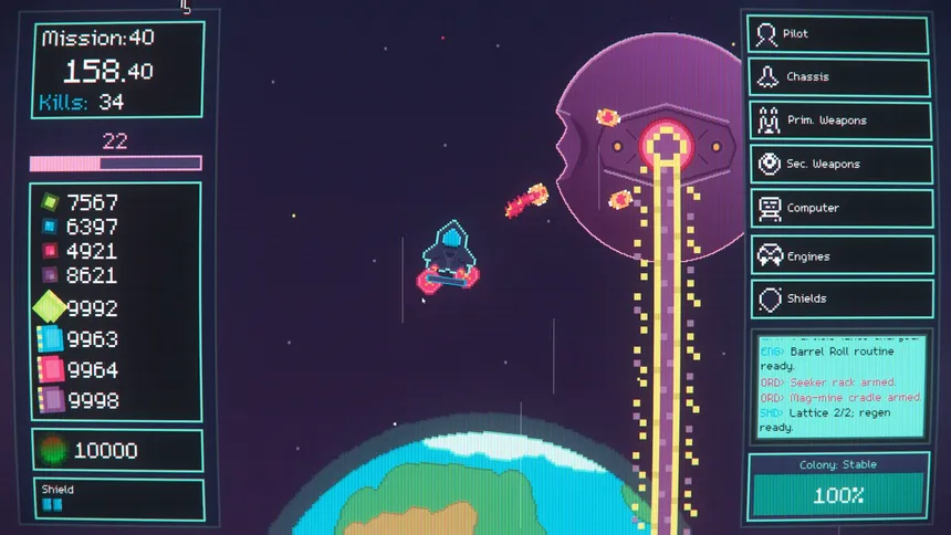 Скриншот 5 к игре Incremental Space Defense Force League