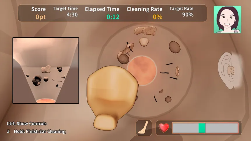 Скриншот 2 к игре Ear Cleaning Simulator