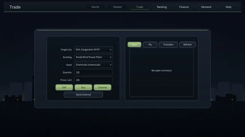 Скриншот 5 к игре International Trading League