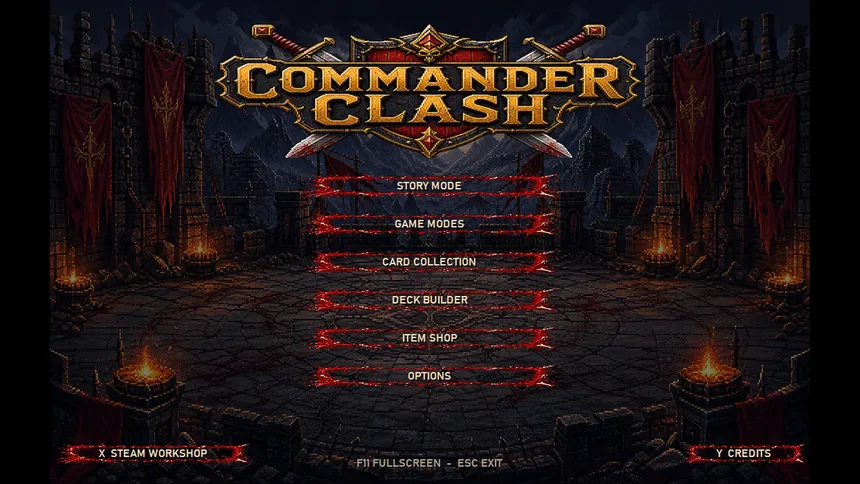 Скриншот 1 к игре Commander Clash