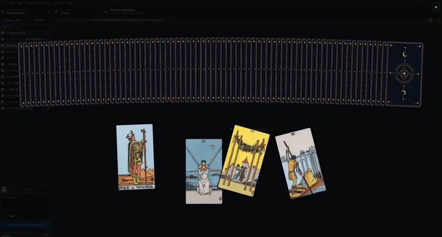 Скриншот 4 к игре 桌面塔罗 Desktop Tarot