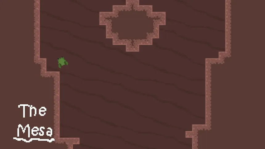 Скриншот 8 к игре Frog Fall Down