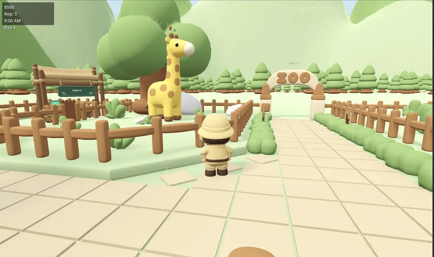 Скриншот 1 к игре Part Time Zookeeper