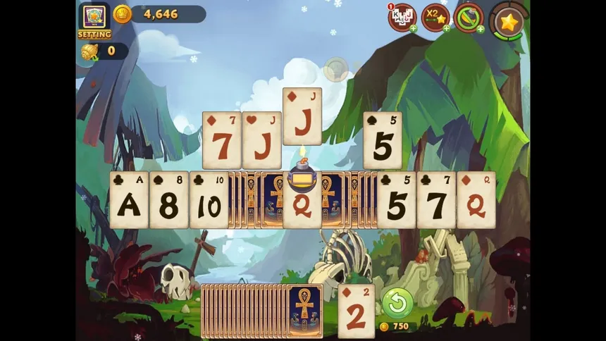 Скриншот 4 к игре Solitaire Adventure
