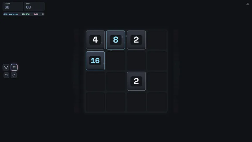 Скриншот 6 к игре Rythix 2048