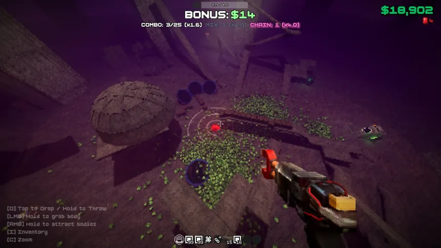 Скриншот 2 к игре FROG IN THE HOLE!