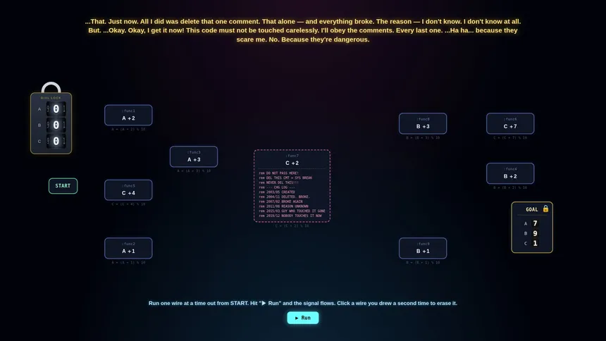 Скриншот 3 к игре Escape from Prompt: Rogue AI