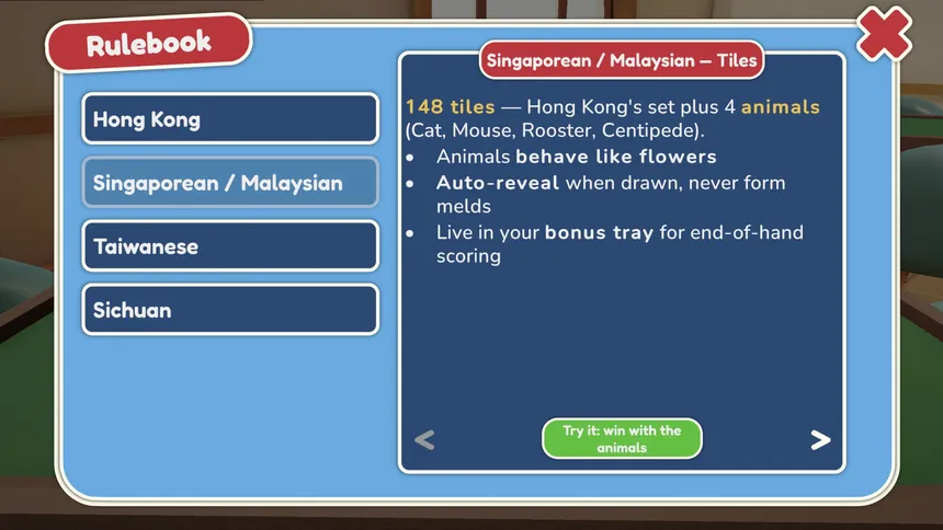 Скриншот 4 к игре Mahjong Nook
