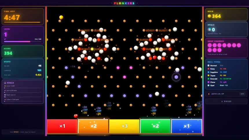 Скриншот 8 к игре Plonkers - totally bonkers plinko