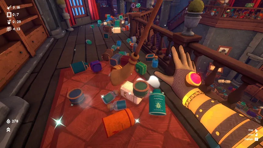 Скриншот 3 к игре Wand & Order: Tidy up the magic shop!