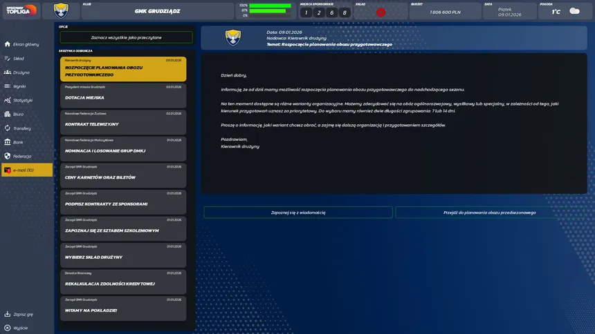 Скриншот 6 к игре Speedway Club Manager 26