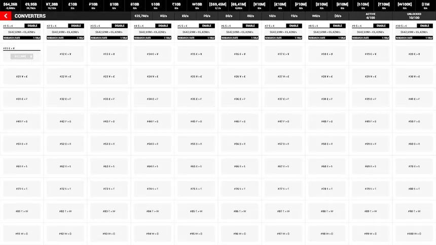 Скриншот 7 к игре 10k Generators: The Ultimate Idle Game