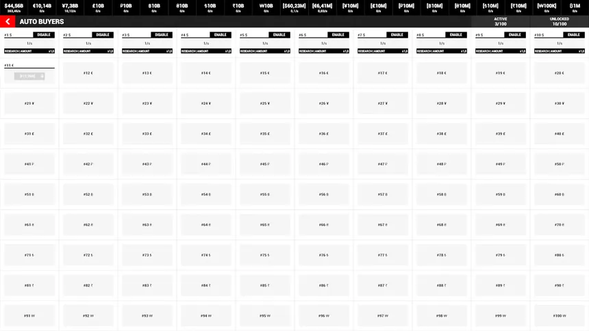 Скриншот 8 к игре 10k Generators: The Ultimate Idle Game
