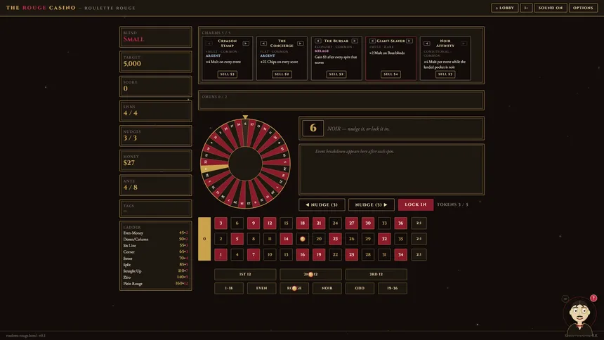 Скриншот 6 к игре The Rouge Casino