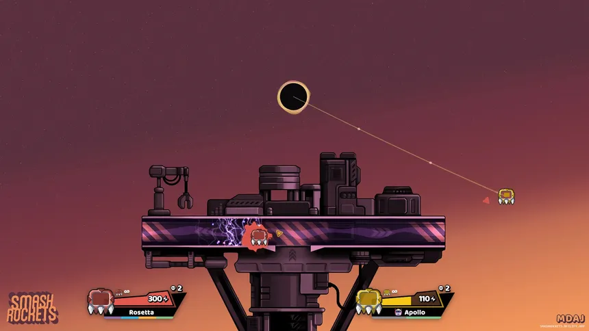 Скриншот 1 к игре Smash Rockets