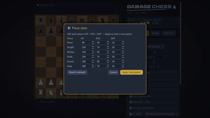 Скриншот 2 к игре Damage Chess