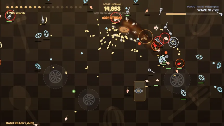 Скриншот 1 к игре DartPotato