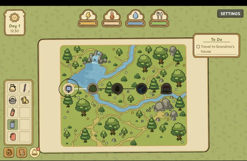 Скриншот 2 к игре Grandma's Guide to the Grand Outside