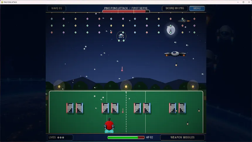 Скриншот 2 к игре Ping Pong Attack