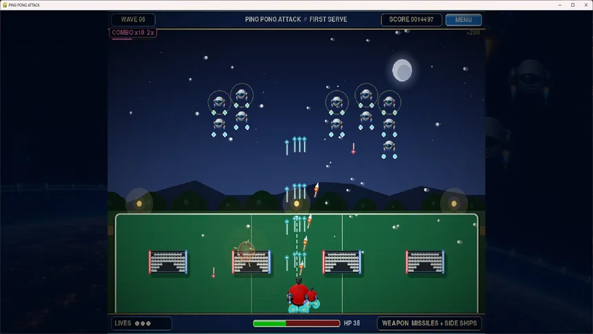 Скриншот 3 к игре Ping Pong Attack