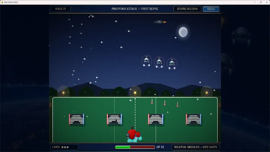 Скриншот 4 к игре Ping Pong Attack