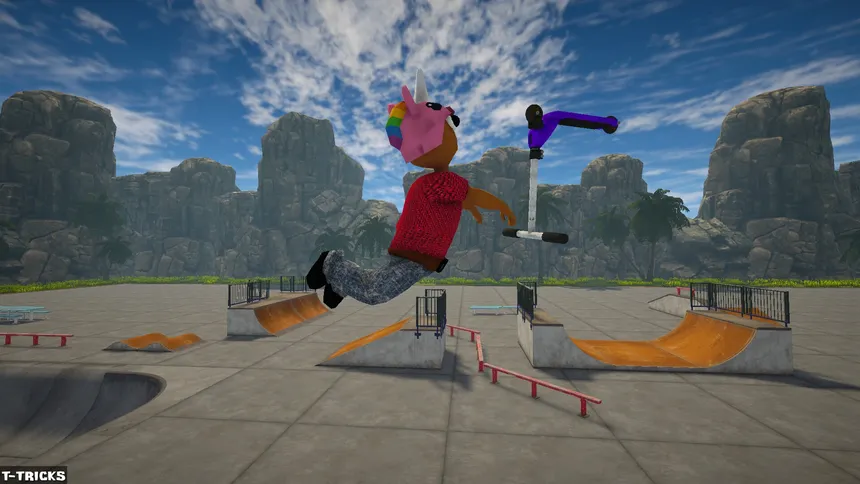 Скриншот 1 к игре Jumbo Scooter