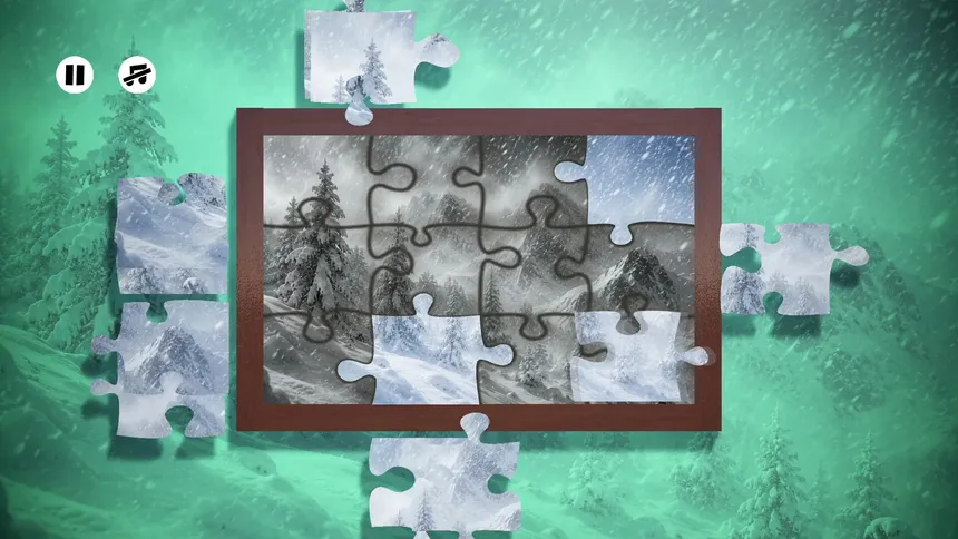 Скриншот 4 к игре Puzzles Snow