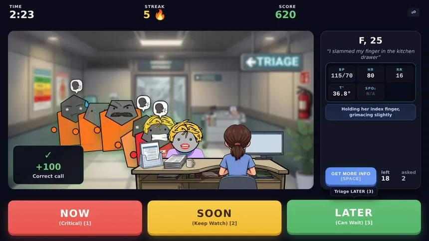 Скриншот 2 к игре Hot Seat Triage