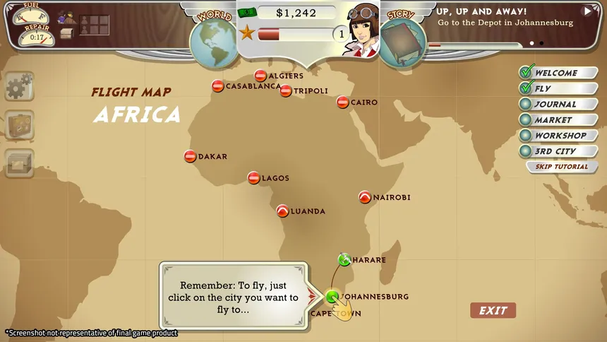 Скриншот 6 к игре Aviation Tycoon