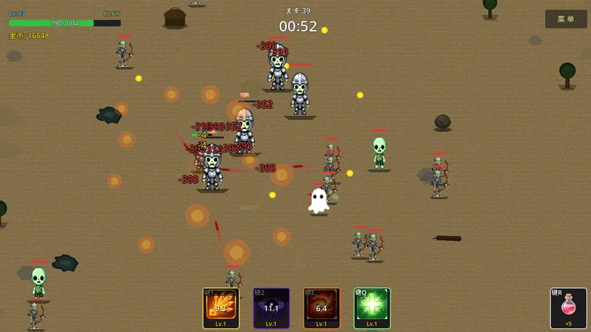 Скриншот 1 к игре Divine Descent