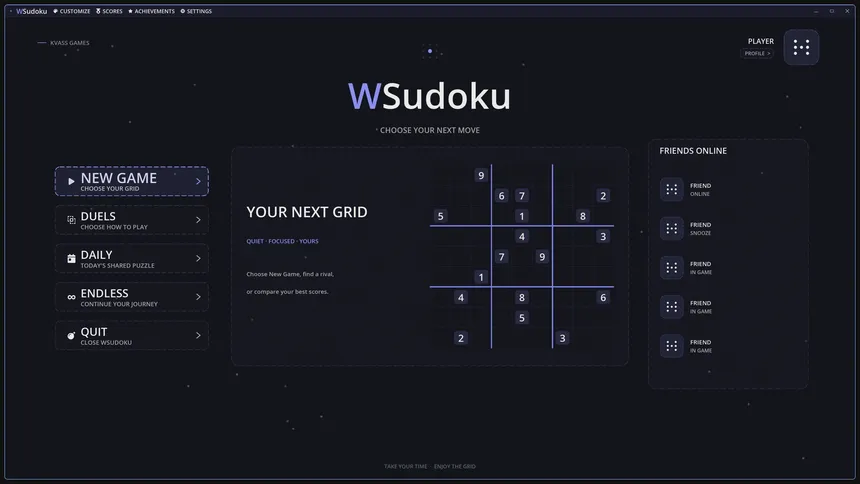 Скриншот 1 к игре WSudoku