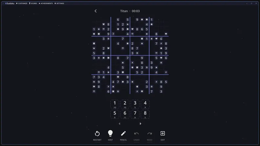 Скриншот 4 к игре WSudoku