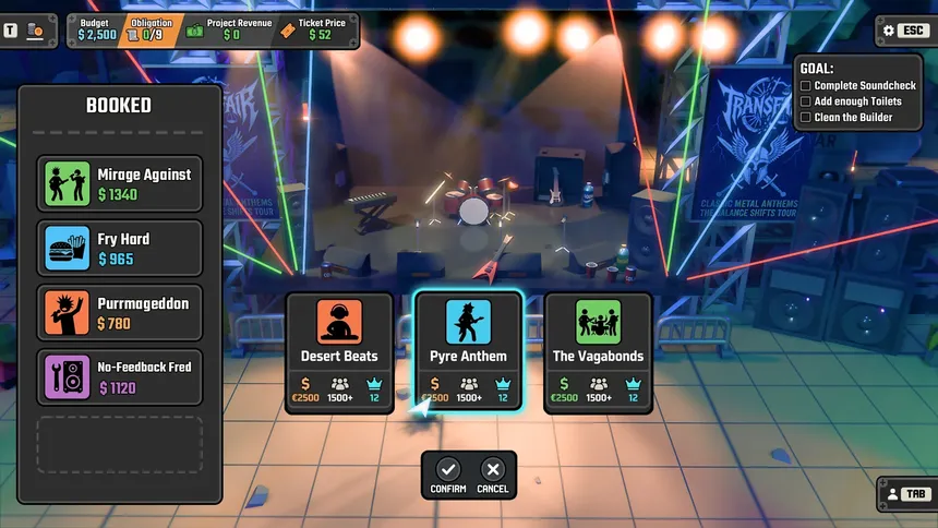 Скриншот 4 к игре A Festival Management Roguelite