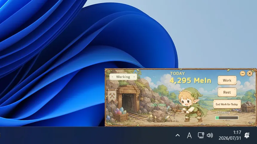 Скриншот 2 к игре Rion's Taskbar Mine