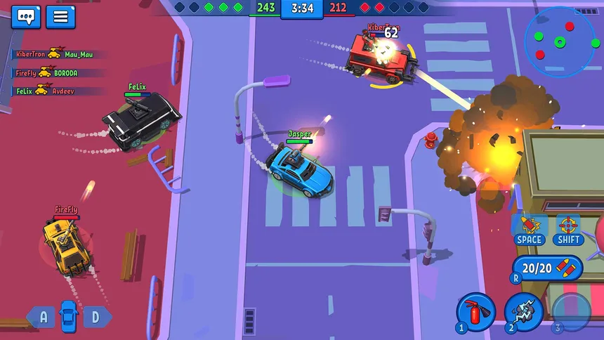 Скриншот 2 к игре Rage of Car Force: Car Crashing Games