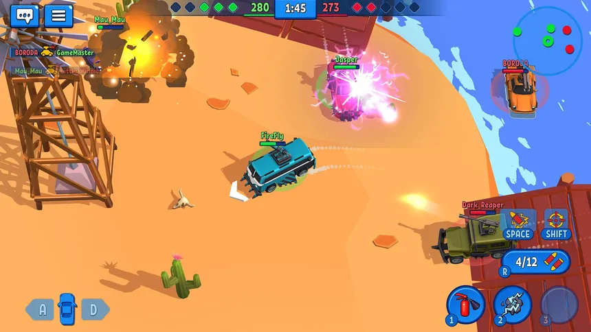 Скриншот 3 к игре Rage of Car Force: Car Crashing Games