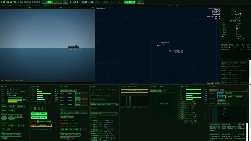 Скриншот 7 к игре SubSurvival: SSN-13 "Grendel"