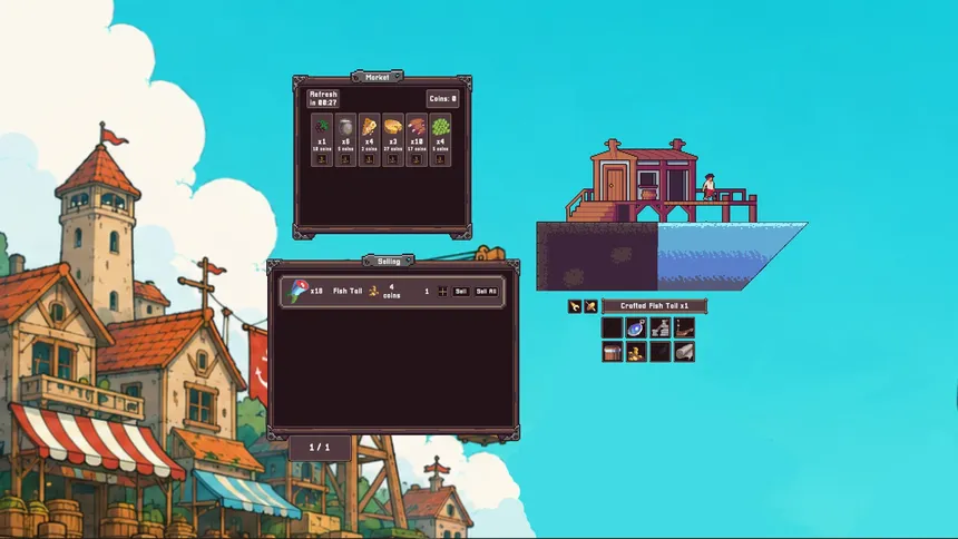 Скриншот 1 к игре The Idle Captain